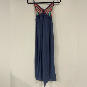 Crochet Top Maxi Dress